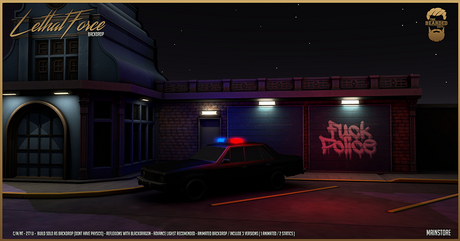 Second Life Marketplace - Lethal Force Backdrops Pack - The Bearded Guy